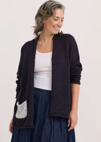 Lofty Peace Cardi (Navy)
