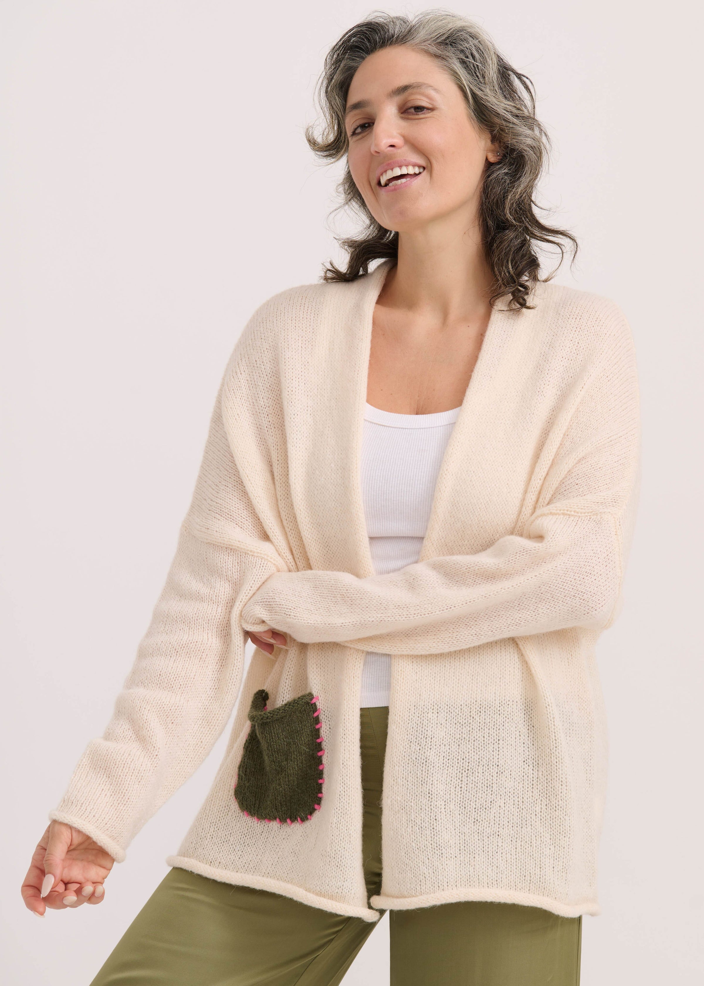 Lofty Peace Cardi (Vanilla)