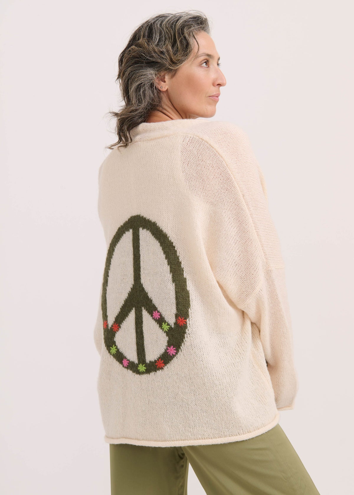 Lofty Peace Cardi (Vanilla)