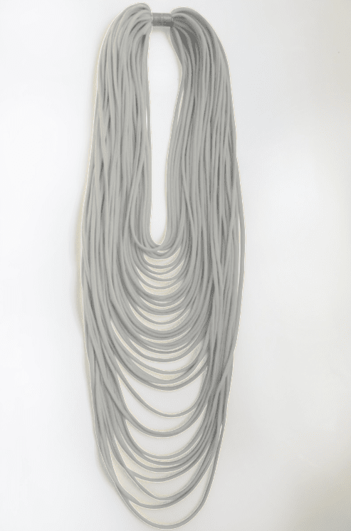 Long Multi-Strand Solid Necklace