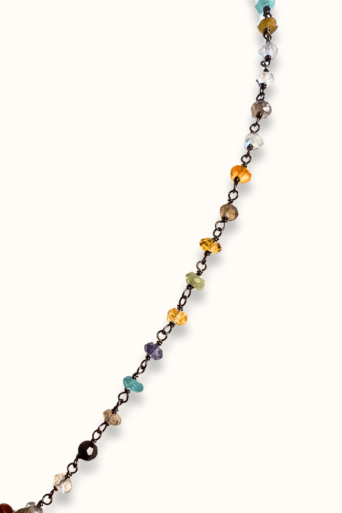 Open Diamond Circle Necklace