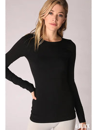 Long Sleeve Crew Neck Top