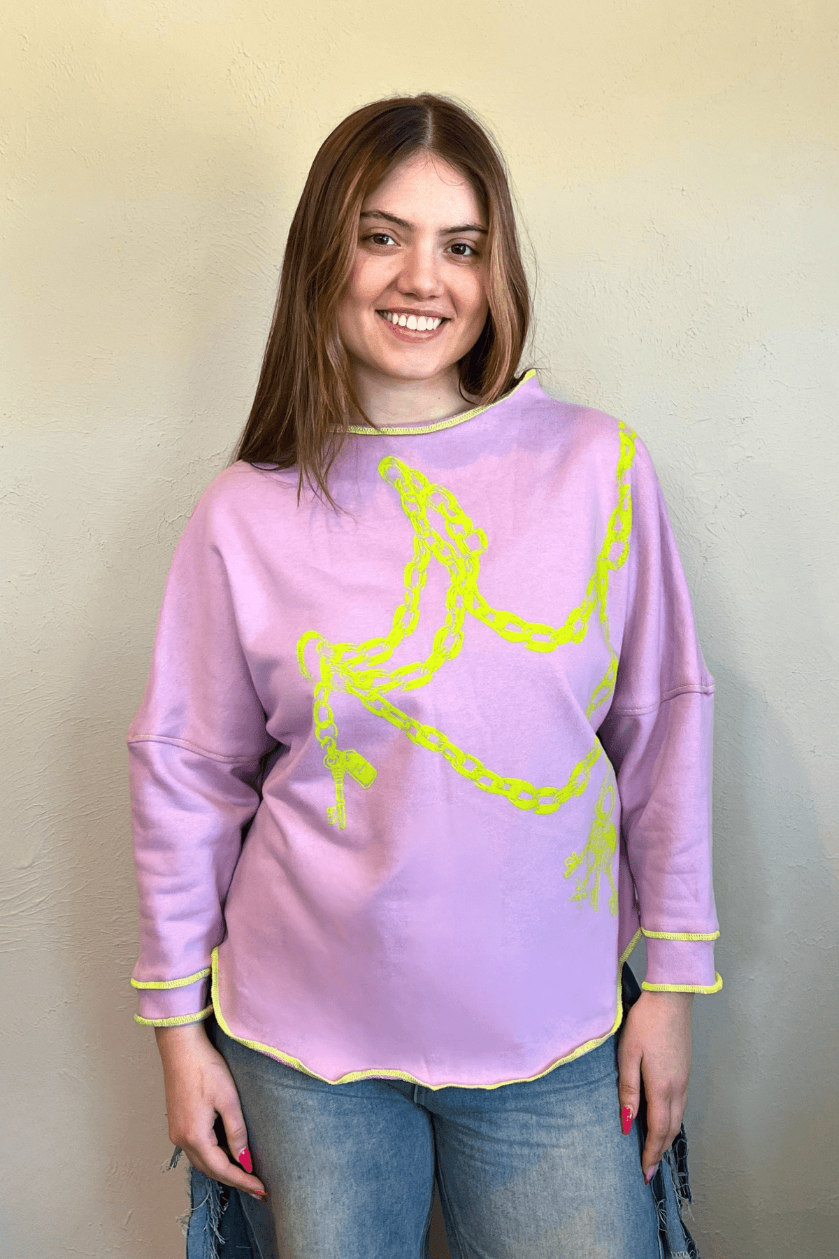 Neon Keyring Pullover