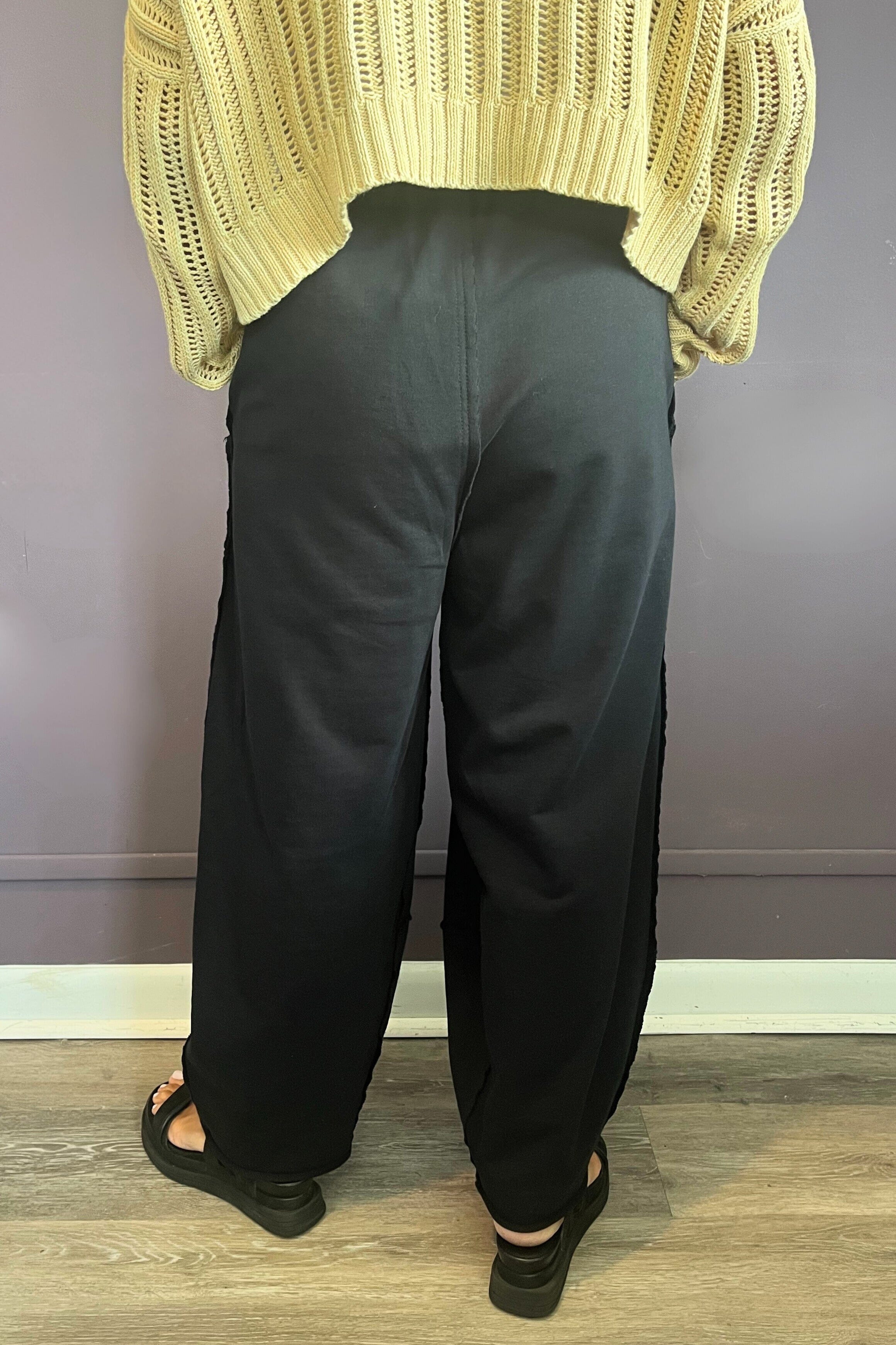 Exposed Seam Terry Pant