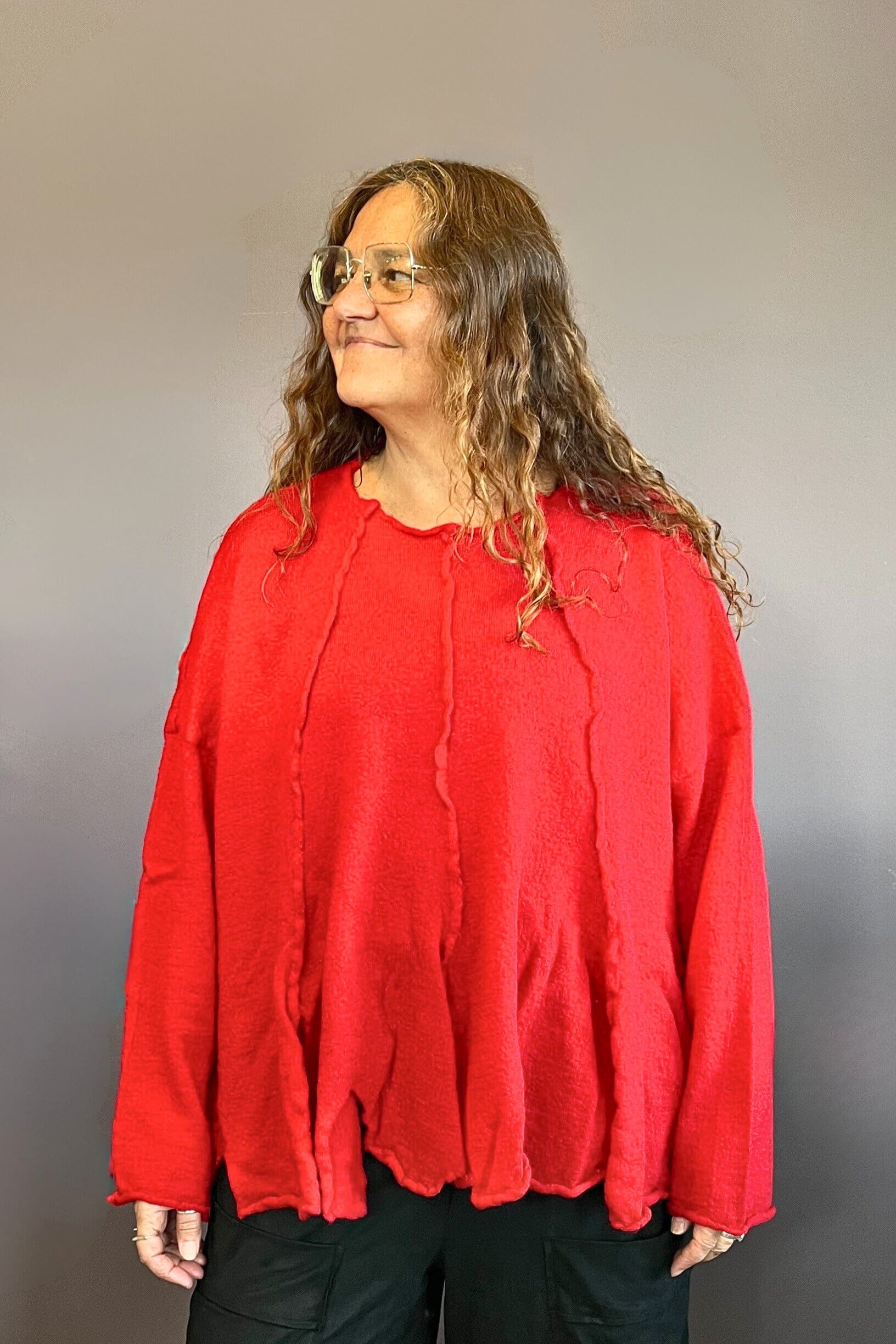 Petal Pullover Sweater