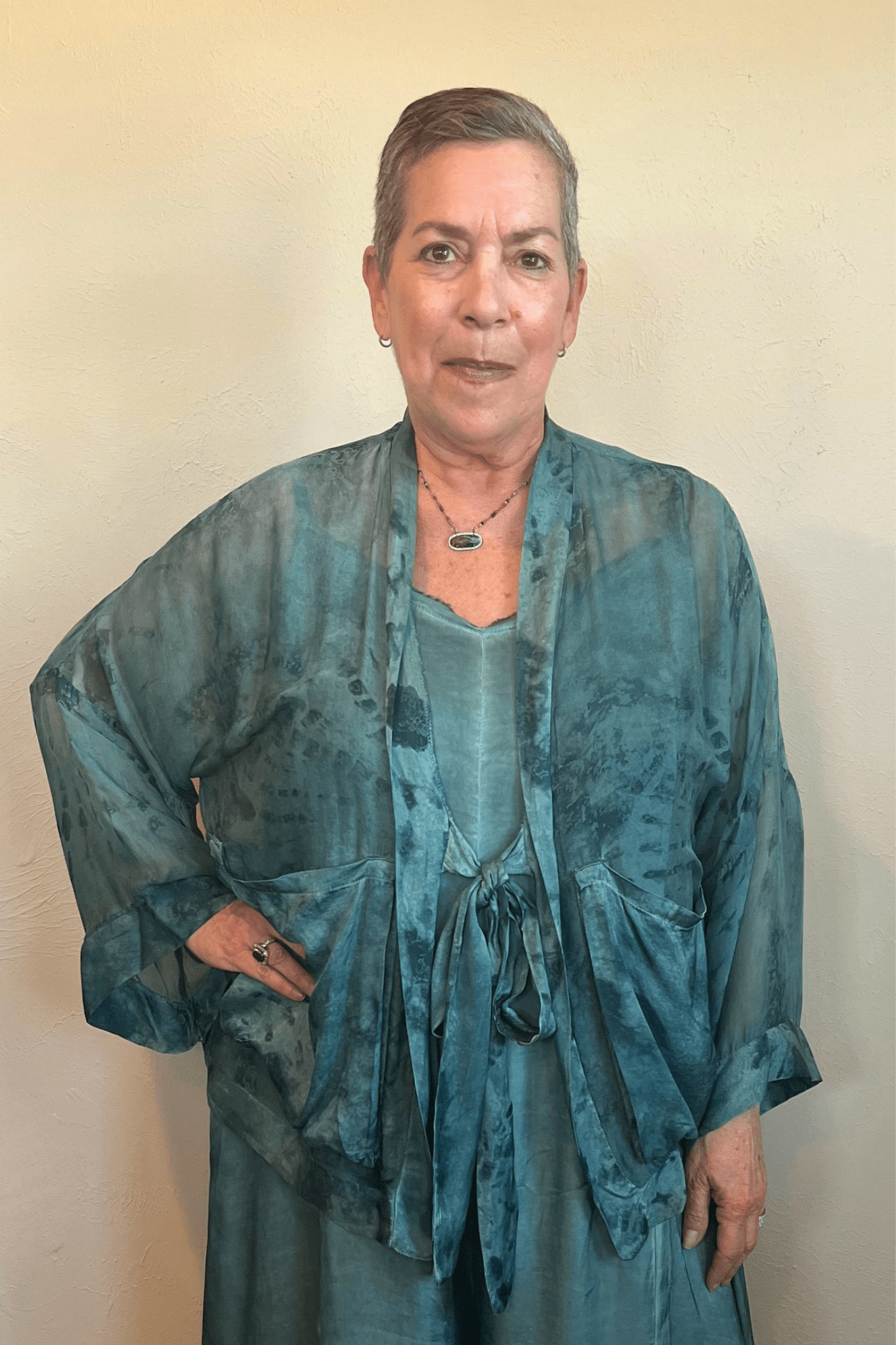 Sheer Cardigan Kimono