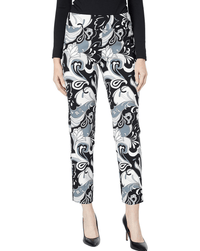 Print Pull-on Ankle Pant