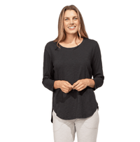 3/4 Sleeve High-Low Tee