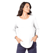 3/4 Sleeve High-Low Tee