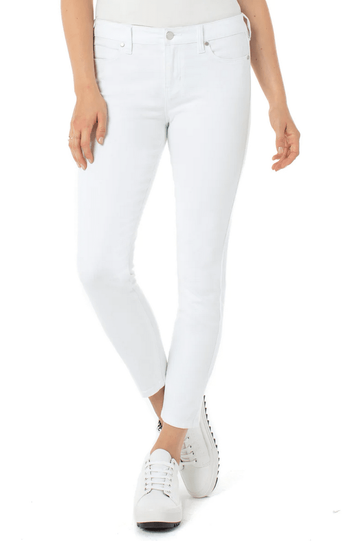 Abby Ankle Skinny (Bright White)