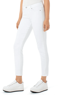 Abby Ankle Skinny (Bright White)