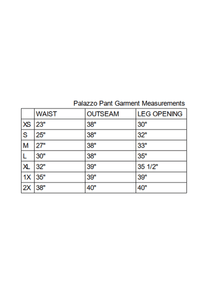 PALETTE BASICS Palazzo Pant