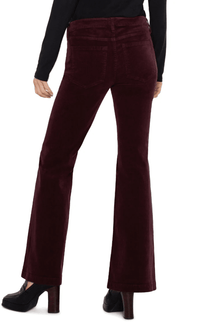 Corduroy Hannah Flare (Blackberry)