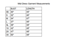 PALETTE BASICS Midi Dress - Plus Size
