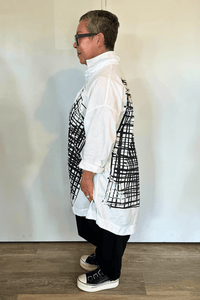 Tunic Dress - Black Hatch