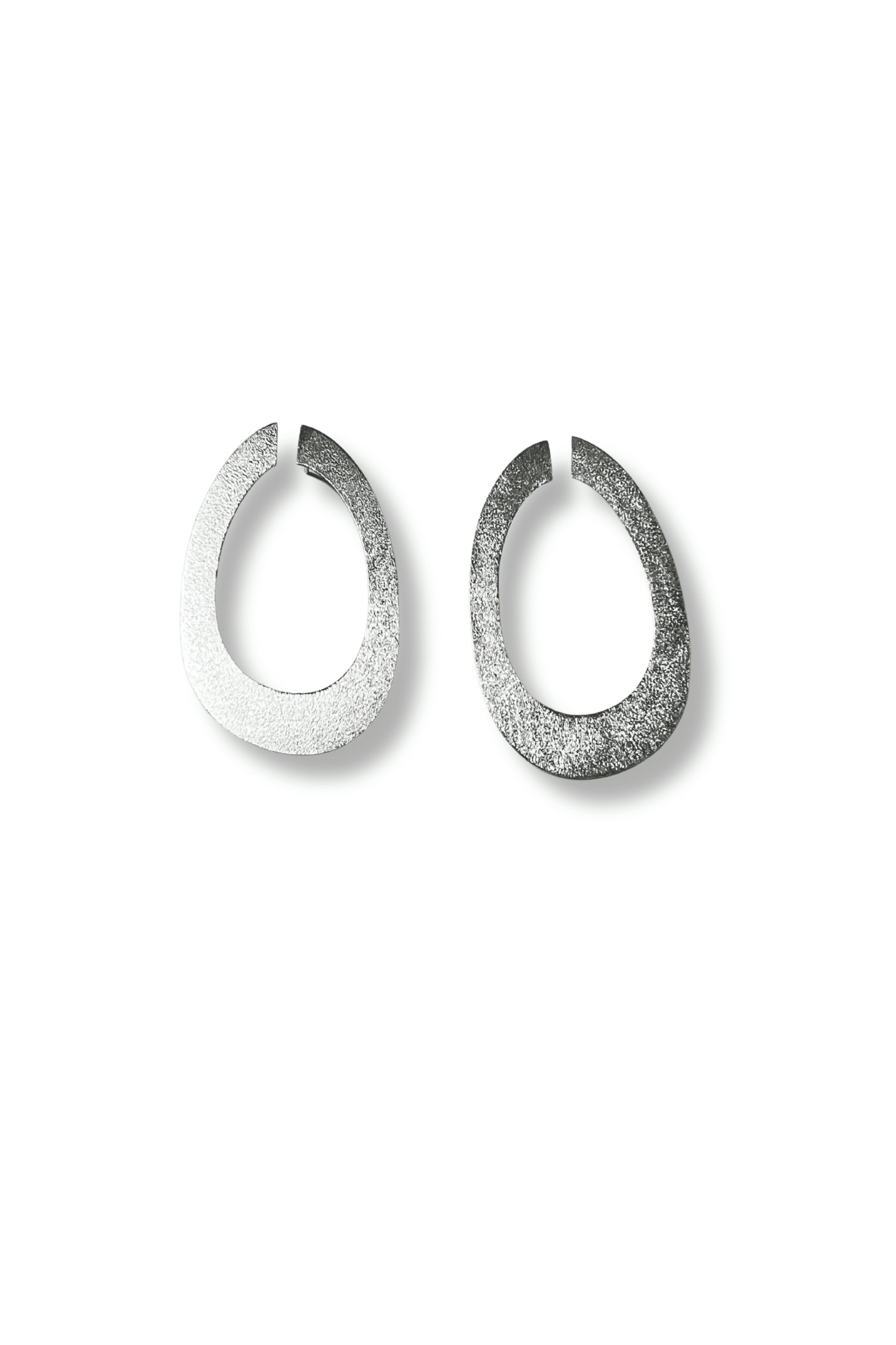 Axelle Silver Open Loop Earrings