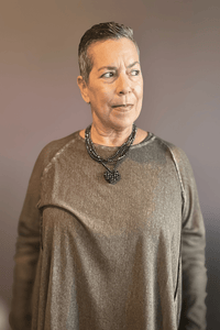 A Chocolate Heart Chain Necklace