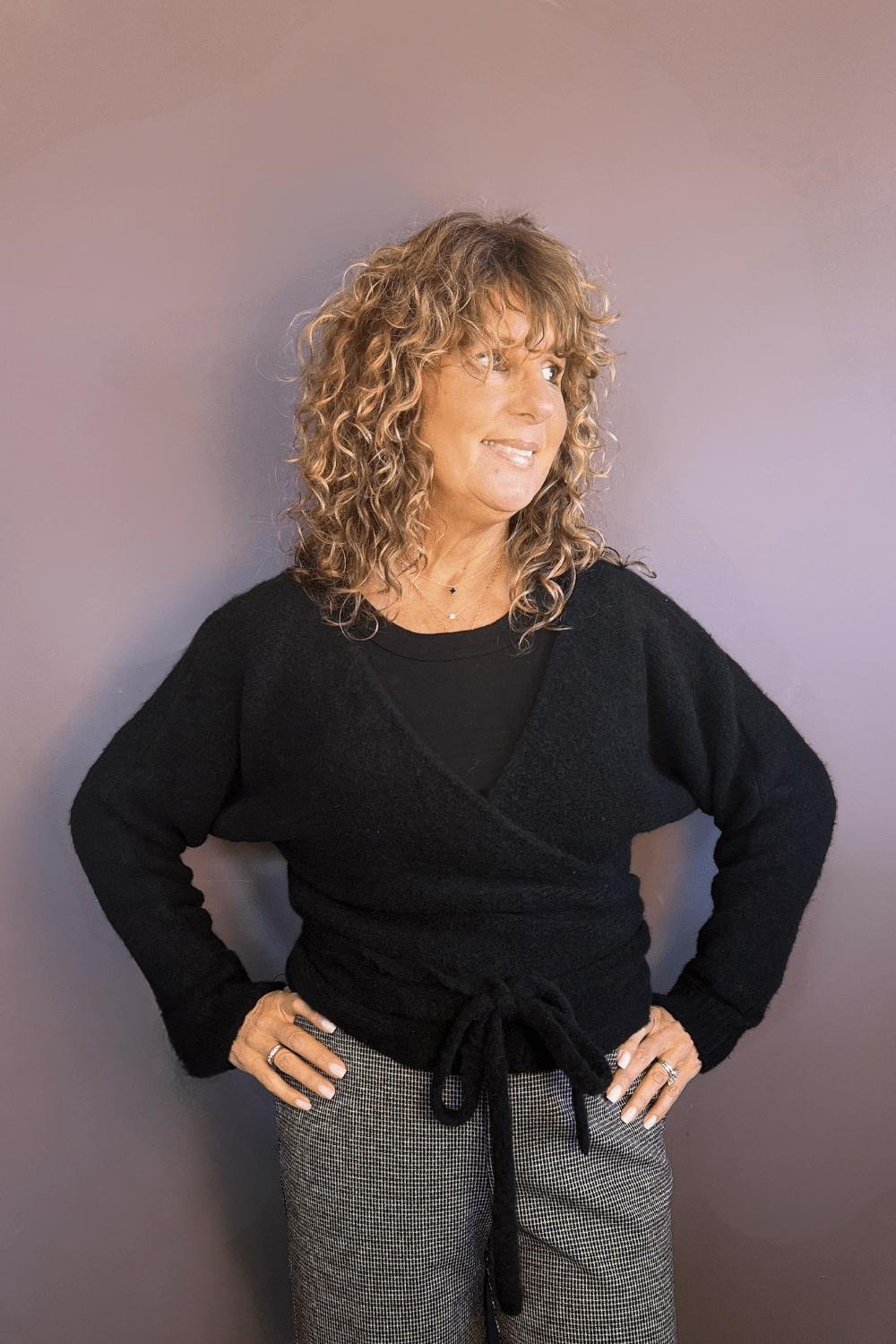 AK05 Tie Wrap Cardigan