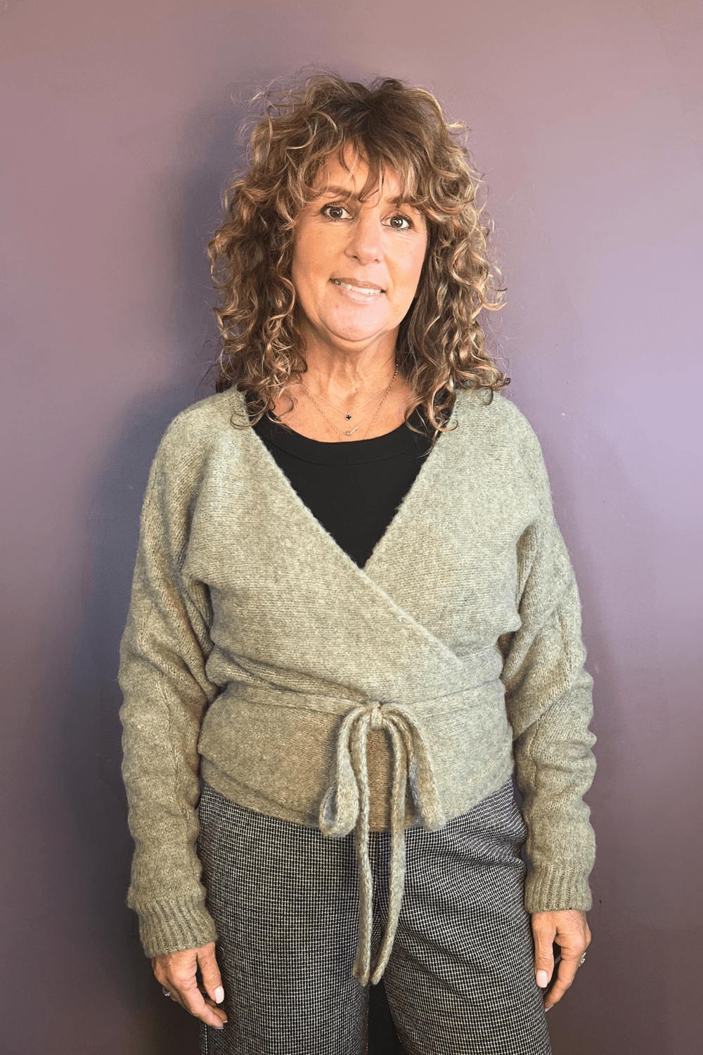 AK05 Tie Wrap Cardigan