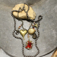 All Dolled Up Heart Necklace
