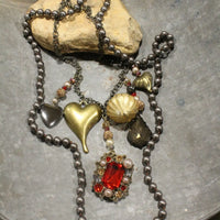All Dolled Up Heart Necklace