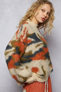 Round Neck Long Sleeve Sweater