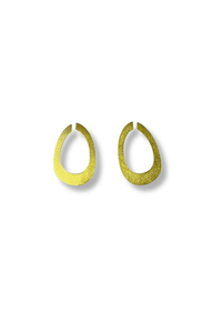 Axelle Gold Open Loop Earrings