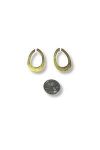 Axelle Gold Open Loop Earrings