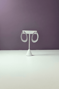 Axelle Silver Open Loop Earrings