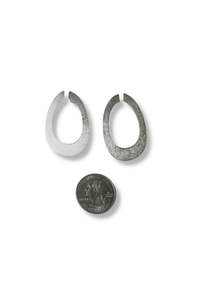 Axelle Silver Open Loop Earrings
