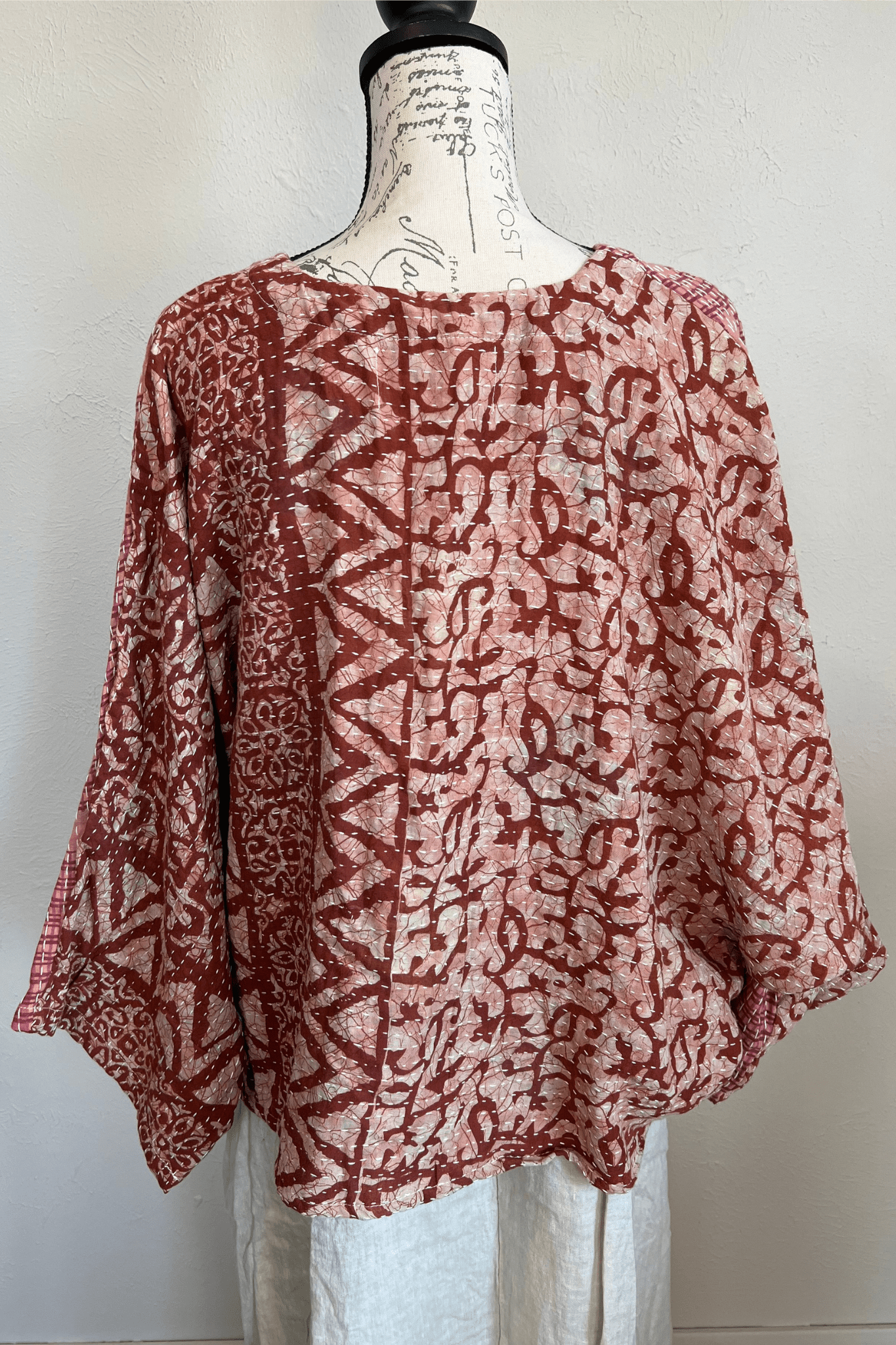 Pareo Kantha Butterfly Top