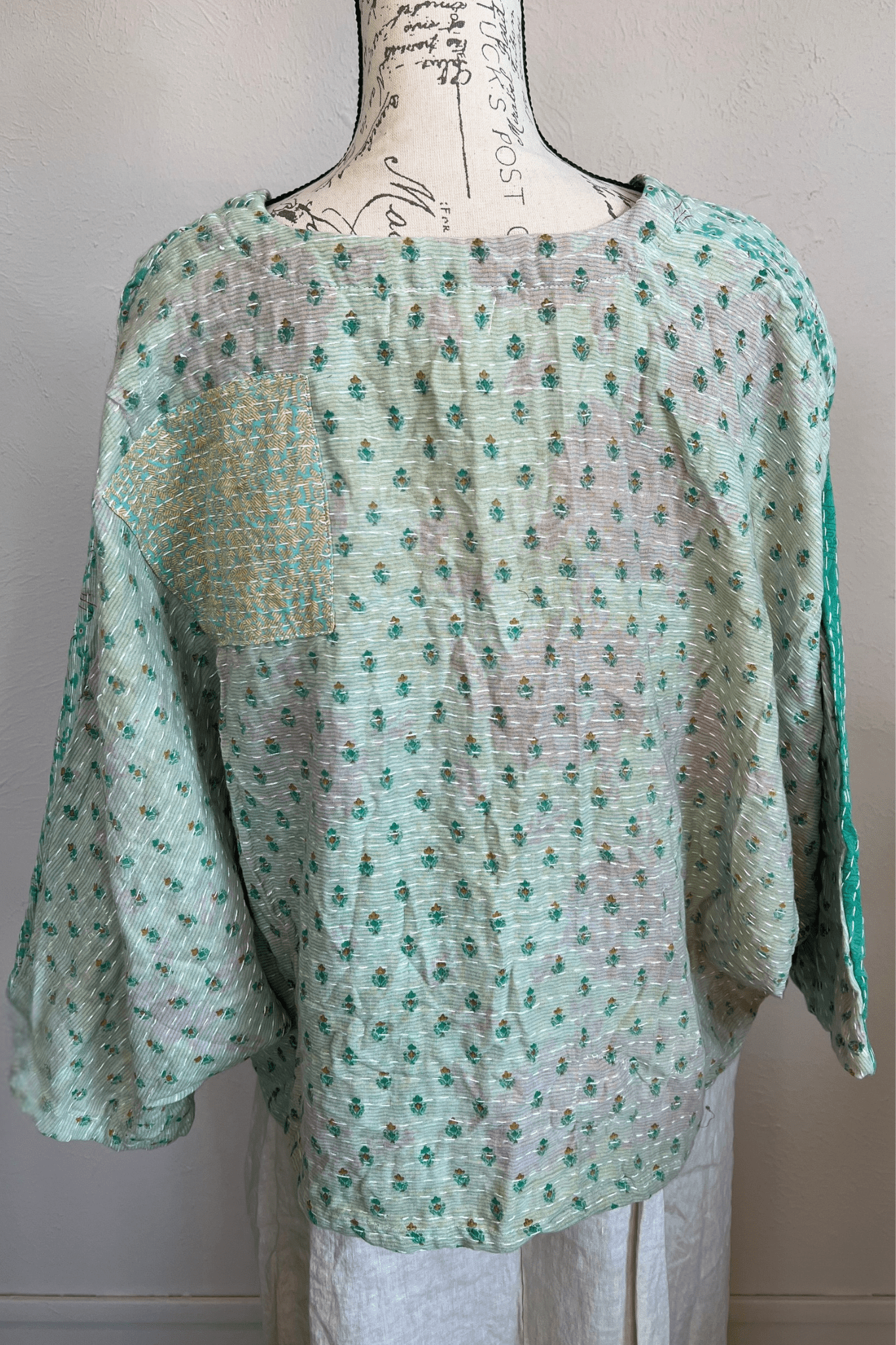 Pareo Kantha Butterfly Top