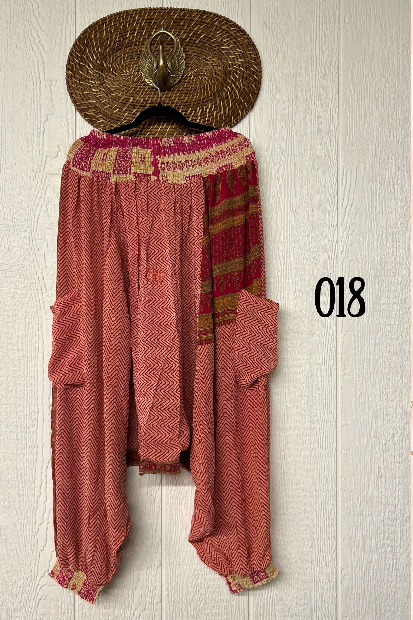 Crepe Sari Be Still Harem Pant