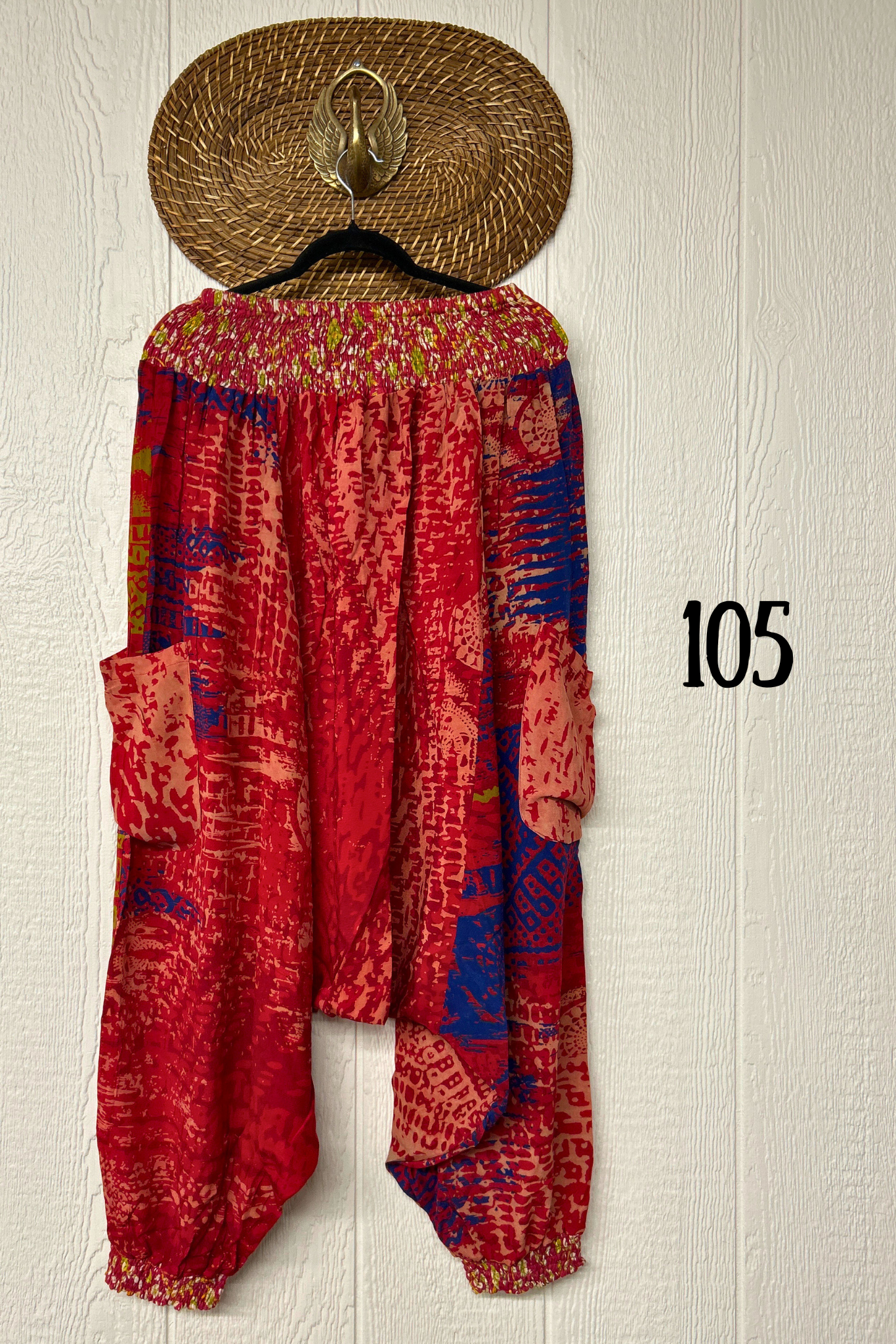 Crepe Sari Be Still Harem Pant