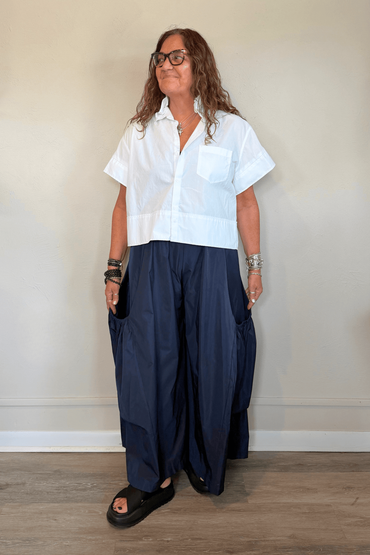 Nylon Big Pocket Pant
