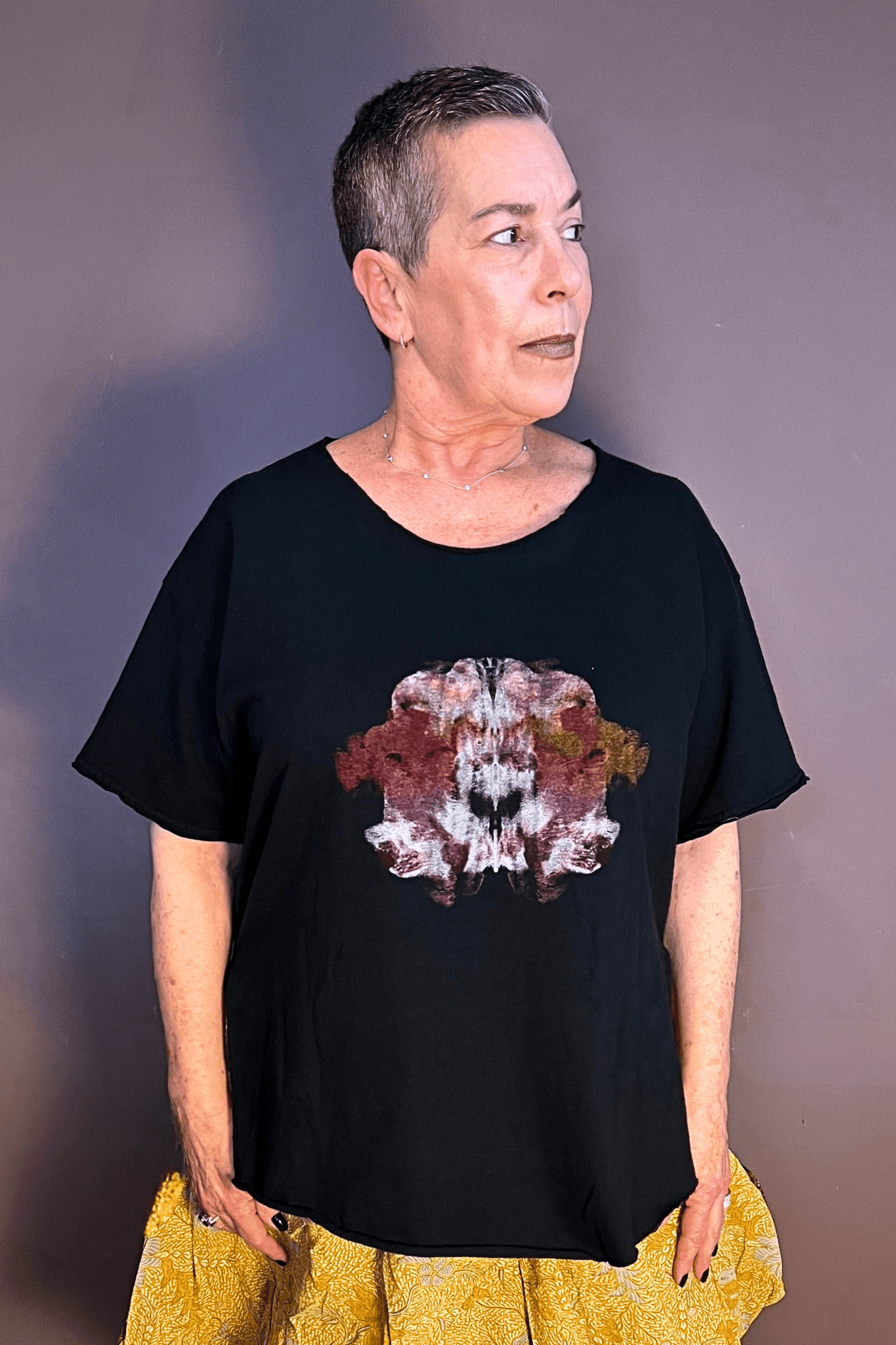 1. Black Graphic Tee