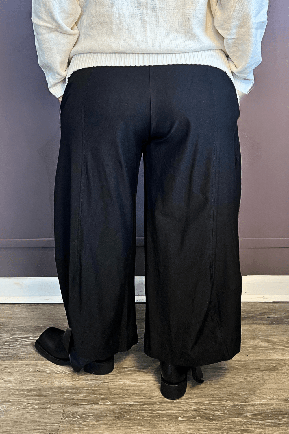 Black Balloon Trousers