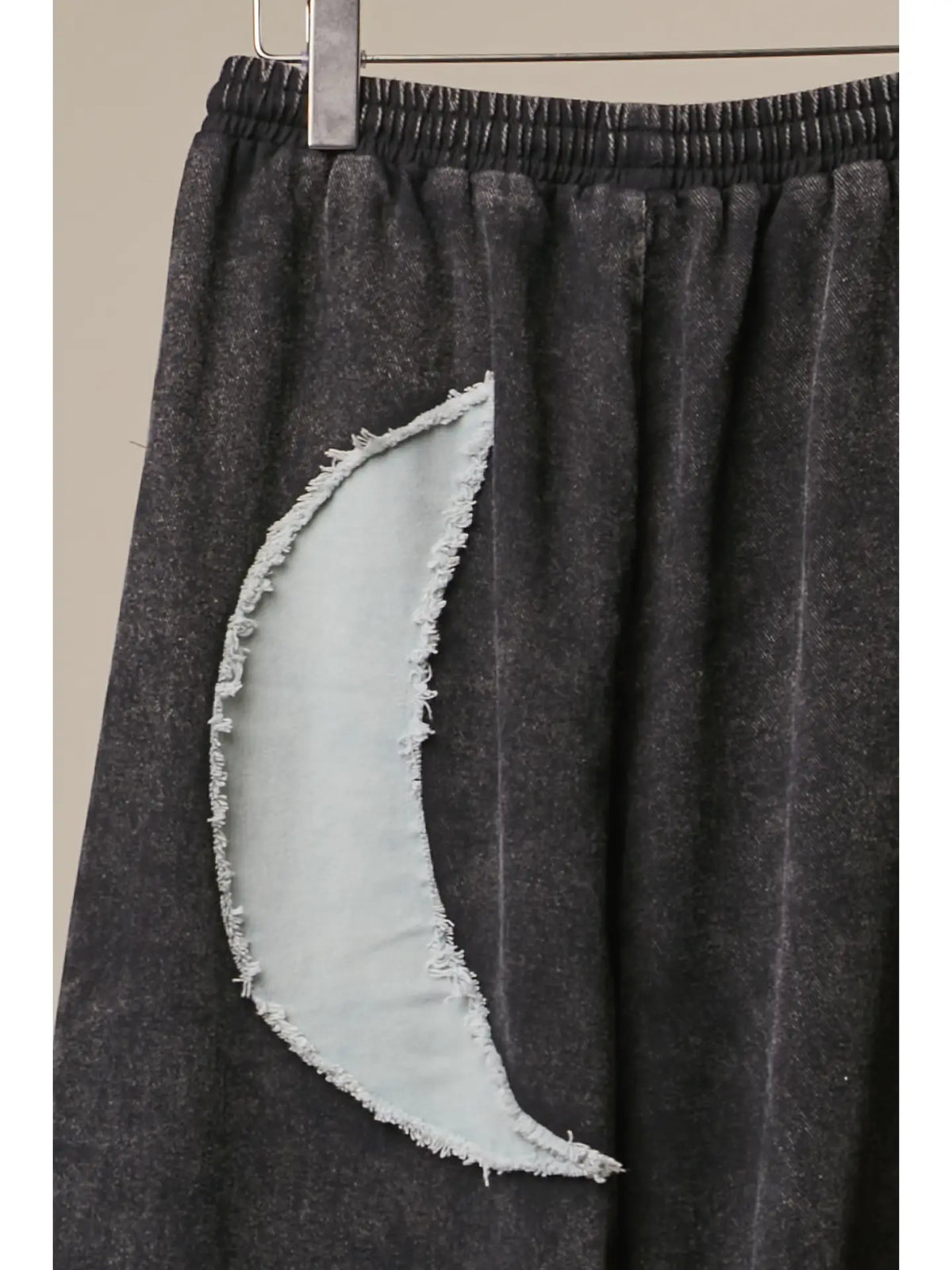 Black Sun Moon Star Wide Pants