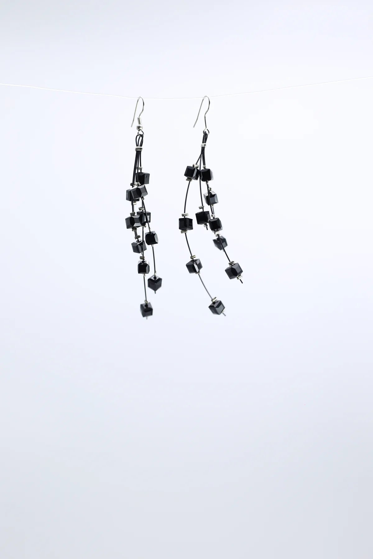 Crystal Cube Earrings