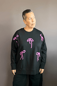A-Line Pink Ribbon Sweatshirt