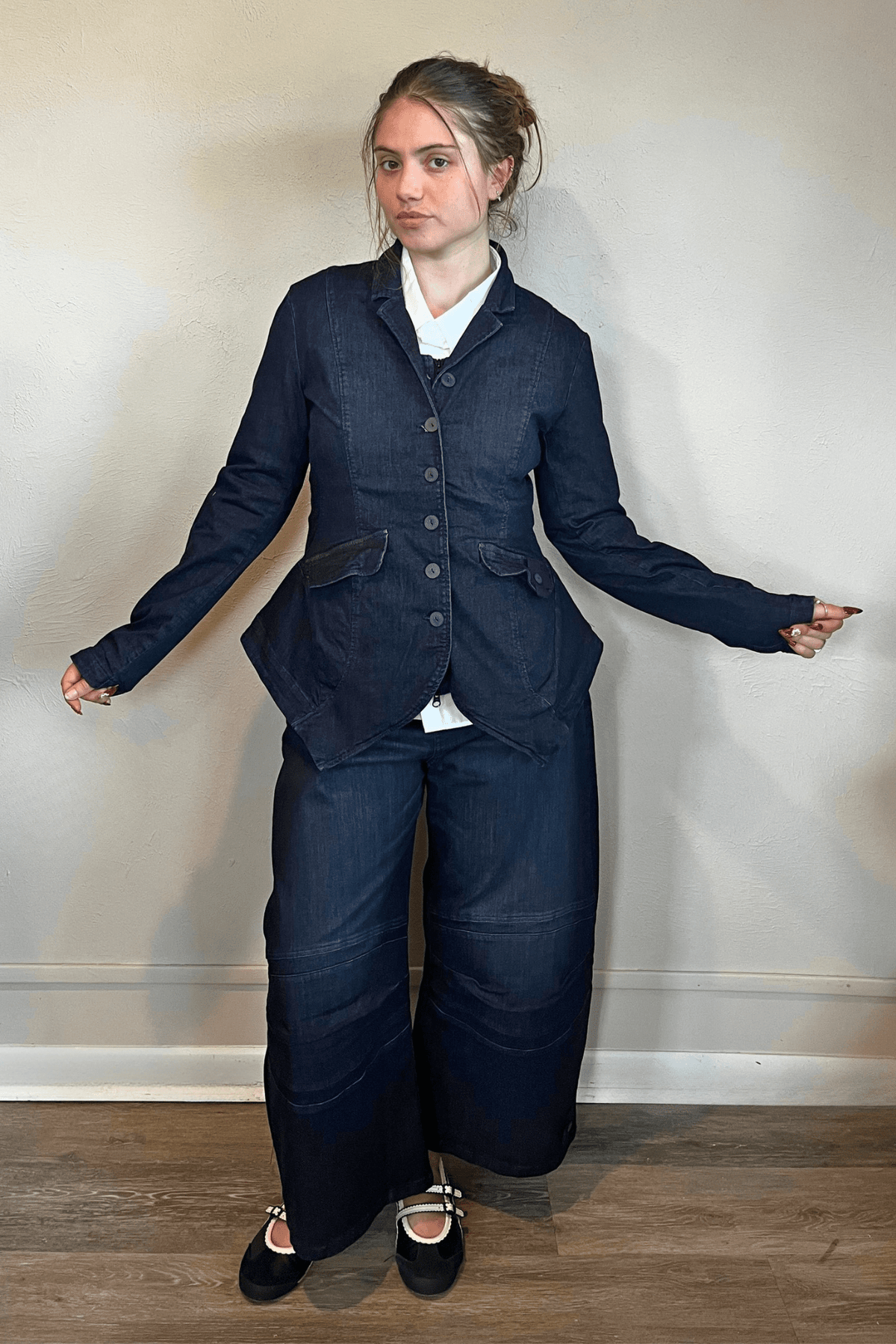 10020  Bubble Cut Pant