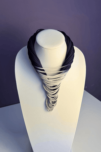Short Multi-Strand Ombre Necklace