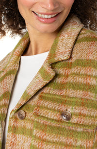 Button Front Boxy Shacket