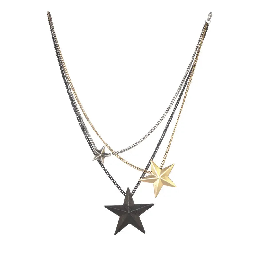 Brazil Three-Star Necklace