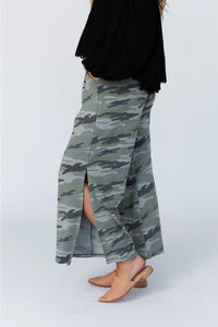 Casual Wanderer Wide-Leg Slit Pants