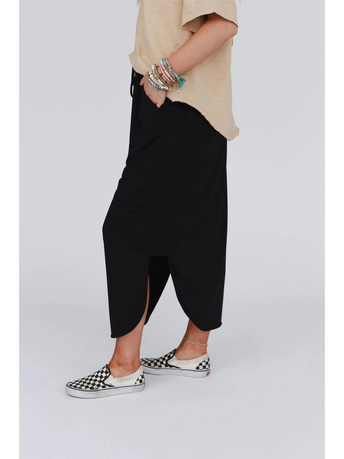 So Comfy Drawstring Maxi Skirt