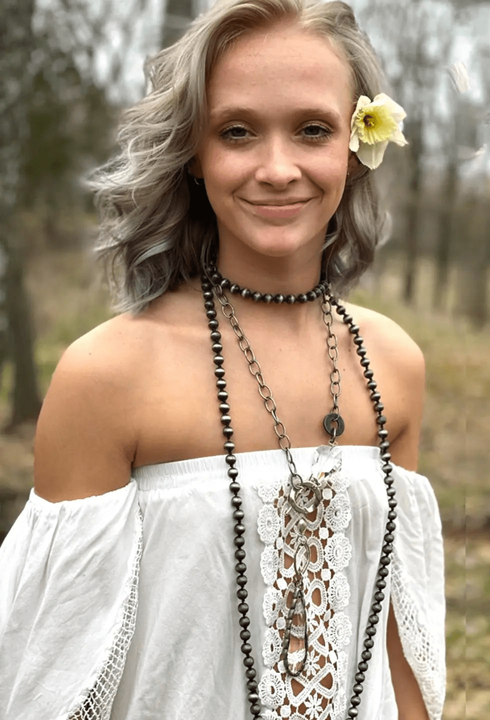 Cowboy Pearls Necklace