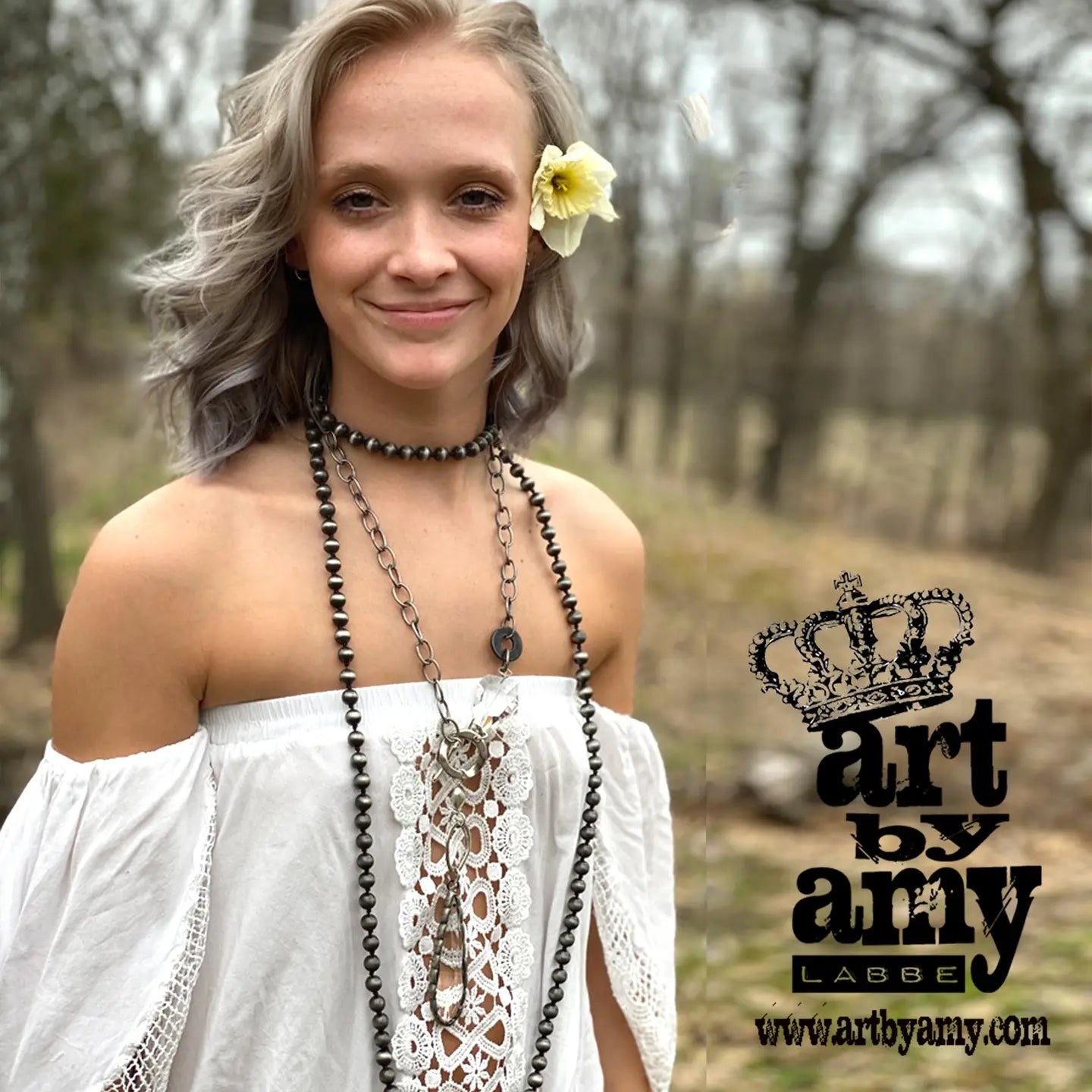 Cowboy Pearls Necklace