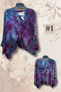 Crepe Sari Butterfly Top