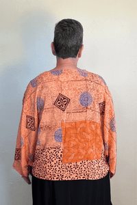 Crepe Sari Butterfly Top